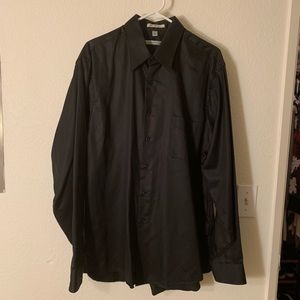 Geoffrey Beene XL Black Dress Shirt